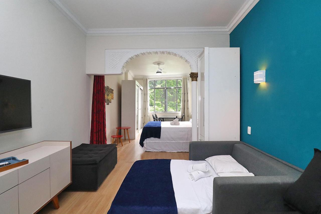 Fantastico 1 Quarto E Sala Em Copacabana Com Vista Para Natureza Διαμέρισμα Ρίο ντε Τζανέιρο Εξωτερικό φωτογραφία
